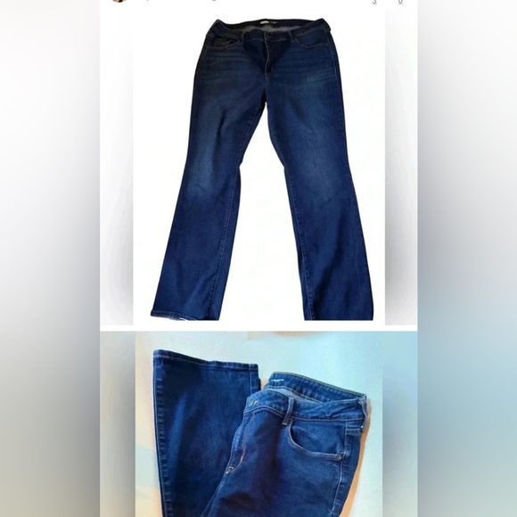 Old Navy Women’s Jeans Bundle - Rockstar Skinny & Kicker Bootcut - Size 16 - Picture 6 of 10